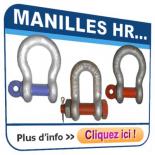 Manilles de levage H.R.