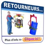 Basculeurs et Retourneurs de fûts