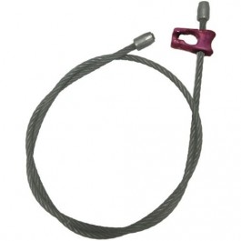 Elingue câble DW avec crochet choker et 2 embouts acier sertis - Ø 13 mm et Ø 14 mm