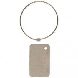 Plaquette d'identification TAG-I en INOX AISI 316