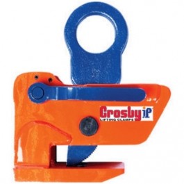 Pince CROSBY IPHGZ / IPHGUZ pour levage HORIZONTAL de plaques - Capacité 0,75 t à 4,5 t