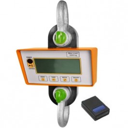 Dynamomètre électronique Réma DSD05T avec télécommande infrarouge - Capacité 0,6 t à 10 t