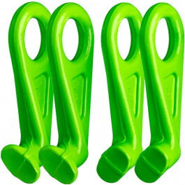 Jeu de 4 crochets de conteneurs CH16 grade 100 levage avec ANGLE - Capacité 32 t - 55 t par 4