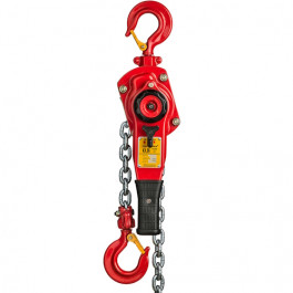 Palan à levier à chaîne professionnel DELTA RED® - Capacité 0,8 t à 9 t