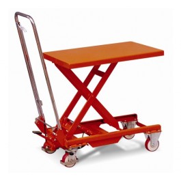 BS015 - Table élévatrice mobile manuelle 150 kg avec arceau pliable