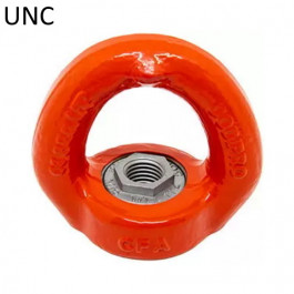 Anneau de levage femelle ROTATIF CODIPRO FE.SEB UP UNC - Filetage 3/8'-16 UNC à 1' 1/4-7 UNC