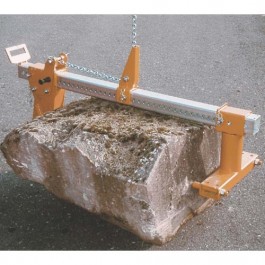 Pince PST réglable de 0 à 920 mm pour blocs de pierre de forme irrégulière - Capacité 1 t
