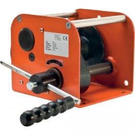 Treuil de levage manuel à engrenages RGL PEINT - Capacité 0,15 t à 0,5 t
