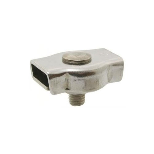 Serre-câble Plat à 1 Boulon En Acier FP INOX - Pour Câbles Jusqu'à 10mm De Diamètre - Neuf - Fabriqué En France