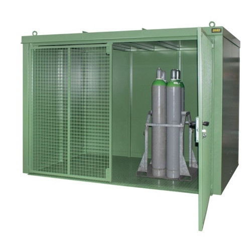 Box pour bouteilles de gaz BGFCB - Capacité 9 à 96 bouteilles ...