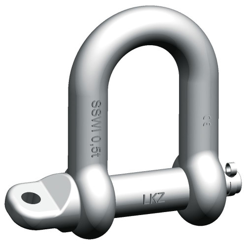 Belle Vous Lot De 15 Manilles De Levage M4 à Vis Inox - 100kg - Forme D Avec Goupille