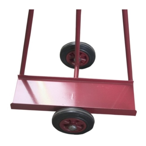 Poignées De Chariot De Manutention - Lot De 2, Rouge, Diamètre 25 Mm, Anti-choc, Pour Diables Et Gerbeurs