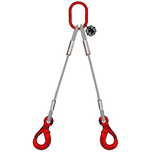 TooTaci Câble Acier Inoxydable 3mm 10M Avec Manchons Et Cosses - Treillis Jardin Garde-Corps