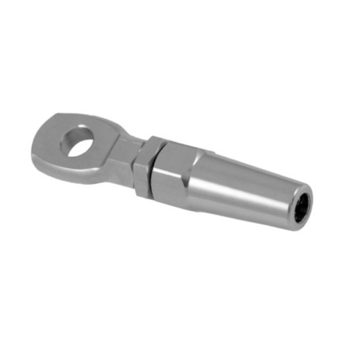 Embout à Sertir Manuel Câble 5 mm Terminaison Oeil inox A4