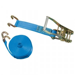 Arrimage 'POIDS LOURDS' 5060DE en sangle de 50 mm avec crochets à 2 doigts écartés - LC 2000 daN