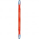 Elingue textile plate standard B2D 4 BANDES PORTEUSES avec 2 boucles restreintes - Capacité 2 t à 50 t