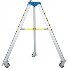 Trépied de levage en aluminium à roulettes - Hauteur 1600 mm - Capacité 1000 kg