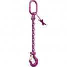 Elingue chaîne RUD ICE GRADE 120 1 brin avec crochet à linguet - CMU 1,8 t à 12,5 t 