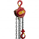 Palan manuel à chaîne DELTA RED - Capacité 0,5 t à 20 t