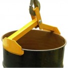 Pince DL350 pour fûts métalliques à rebord Ø 600 mm - Capacité 350 kg