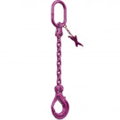 Elingue chaîne RUD ICE GRADE 120 1 brin avec crochet de sécurité à verrouillage automatique ICE-IAGH - CMU 1,8 t à 12,5 t