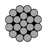 Câble métallique en acier inoxydable 7x7, rouleau de 100m, haute