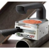 Aimant compact ALFRA TMH 50 R 126x80 à poignée 50 kg/rond Ø25-200 ép. 6, ép. Mini 1