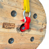 Jeu de 2 crochets CT pour bobines de câbles - Capacité 6 t par paire