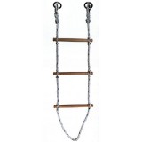 Echelle de corde polypropylène Ø 16 mm (barreaux en bois) - Longueurs 3 m à 30 m