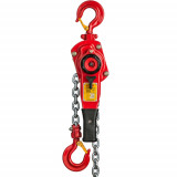 Palan à levier à chaîne professionnel DELTA RED® - Capacité 0,8 t à 9 t