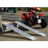 AOH - Rampes de chargement en aluminium allégées - Capacité de 200 kg à 400 kg par paire - Longueurs de 1,50 m à 2,48 m