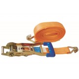 Arrimage 'POIDS LOURDS' 50 mm avec cliquet INVERSÉ LC 2500 daN - Longueur 9 m, 10 m et 12 m