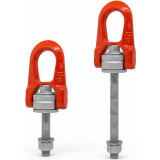 Anneau de levage mâle à double articulation CODIPRO DSR UP tige LONGUE - Filetage métrique M8 à M30