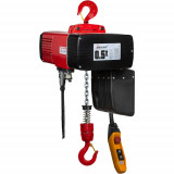 Palan électrique à chaîne DELTA DEH Triphasé 400 Volts FIXE avec crochet de suspension - Capacité 0,125 t à 5 t
