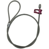 Elingue câble DWB & DWC avec crochet choker, 1 embout acier et 1 grande boucle ou boucle cossée sertie - Ø 13 mm et Ø 14 mm