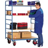 880*6203 - Capacité 500 kg, 7 niveaux, dimensions utiles 1200x800 mm, hauteur 1420 mm, poids 51 kg + 3 options plateaux 882*3431