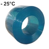 Lanière PVC transparente GRAND FROID -25°C nervurée largeur 200 mm et 300 mm - Rouleaux de 50 m