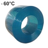 Lanière PVC transparente SUPER GRAND FROID -60°C largeur 150 mm à 300 mm - Rouleaux de 50 m