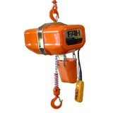 Palan électrique à chaîne ELEPHANT FAH (1 vitesse de levage) et FBH (2 vitesses de levage) Triphasé 380 Volts FIXE avec crochet de suspension - Capacité 0,5 t à 5 t