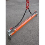 Pince pour bordures de trottoir de 1 m PBE avec élingue chaîne (SANS poignées) - Capacité 250 kg 