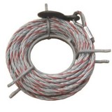 Câble galva 7x19 enrobé PVC cristal 4-6mm CRM 1260kg bobine de 50m - Cable  acier gainé - cable galva -  - On en fait des Tonnes -  Vente de Matériel de