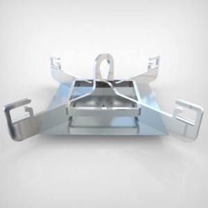 Palonnier Big-Bag en acier INOX 316 BBIA avec 4 anses - Capacité 1 t