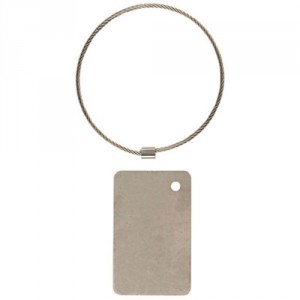 Plaquette d'identification TAG-I en INOX AISI 316