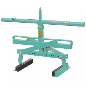 Pince De Levage Pour Pierre / Pavé - Capacité 330 Kg, Ouverture Réglable 10-24 Cm | Coussinets Antidérapants, Acier Carbone