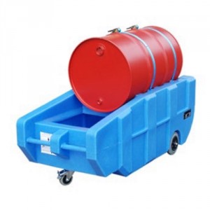 Bac de rétention BWPT mobile en PE - Volume de rétention 230 Litres - Capacité 44 kg