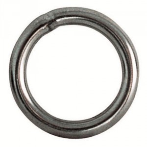 Anneau rond soudé acier inox - Ø 3 mm à 8 mm