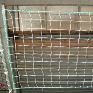 Filet de protection verticale 10mx1m et 20mx1m norme NF P 93-355 - Maille polyamide Ø 3 mm