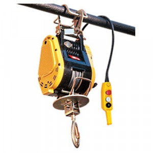 Treuil électrique à câble PALANBOX 220V monophasé - Capacité 80 kg, 160 kg, 230 kg et 300 kg
