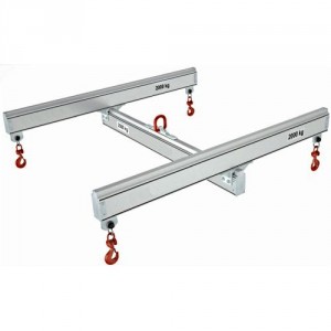 Palonnier aluminium en H fixe PAHF - Capacité 0,125 t à 2 t