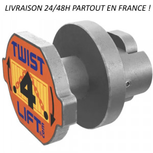 Jeu de 4 crochets de conteneur Twist4Lift - Capacité 40 t par 4 et 56 t par 4